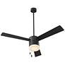 Thumbnail4 of 52" Oxygen Allegro Black Indoor Pull-Chain Ceiling Fan more views
