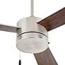 2_52" Oxygen Allegro Satin Nickel Indoor Pull-Chain Ceiling Fan more views