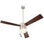 5_52" Oxygen Allegro Satin Nickel Indoor Pull-Chain Ceiling Fan more views