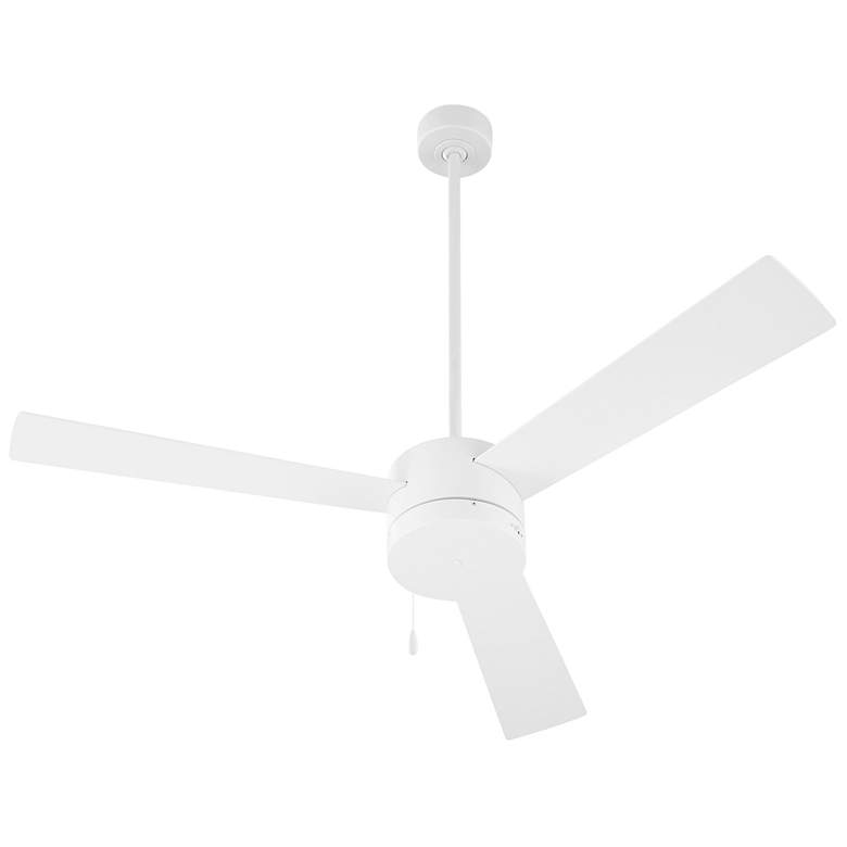Image 1 52" Oxygen Allegro White Indoor Pull-Chain Ceiling Fan