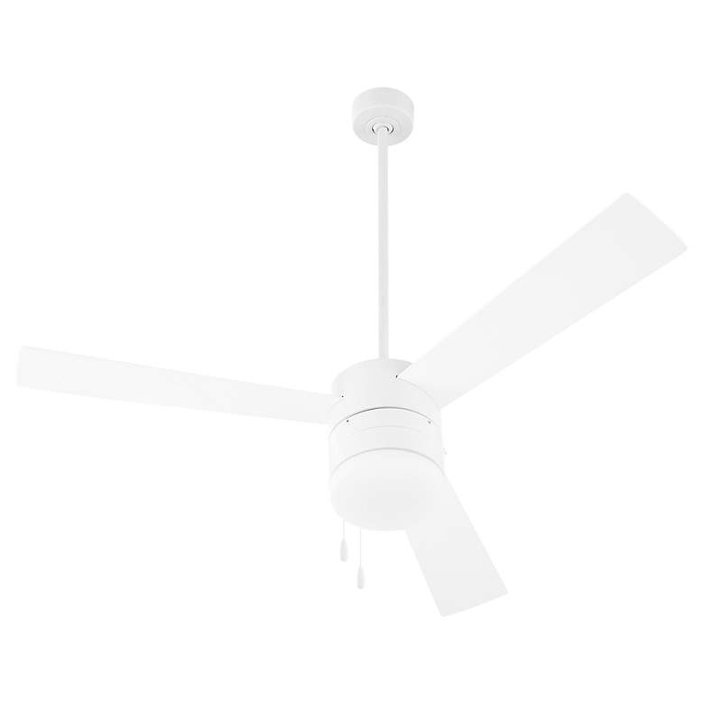 Image 3 52" Oxygen Allegro White Indoor Pull-Chain Ceiling Fan more views
