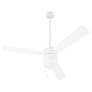 3_52" Oxygen Allegro White Indoor Pull-Chain Ceiling Fan more views