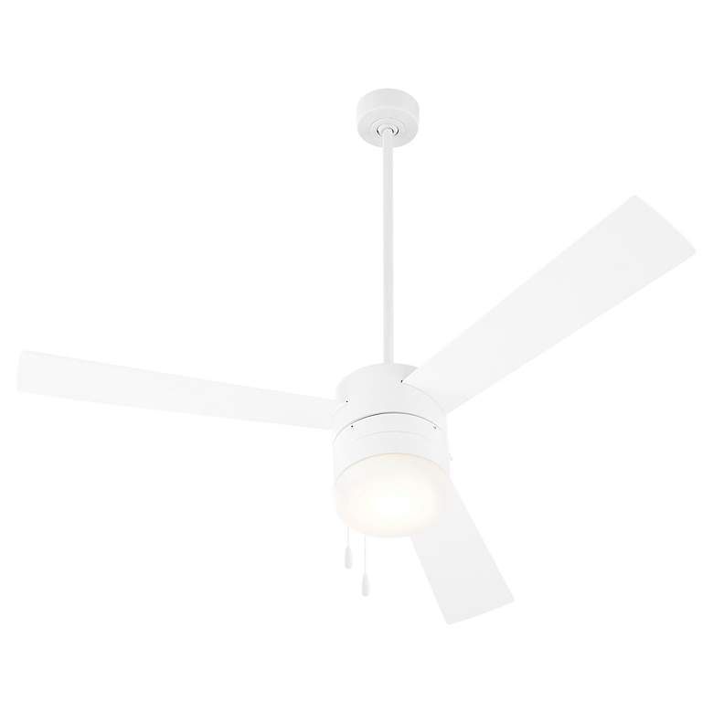 Image 4 52" Oxygen Allegro White Indoor Pull-Chain Ceiling Fan more views