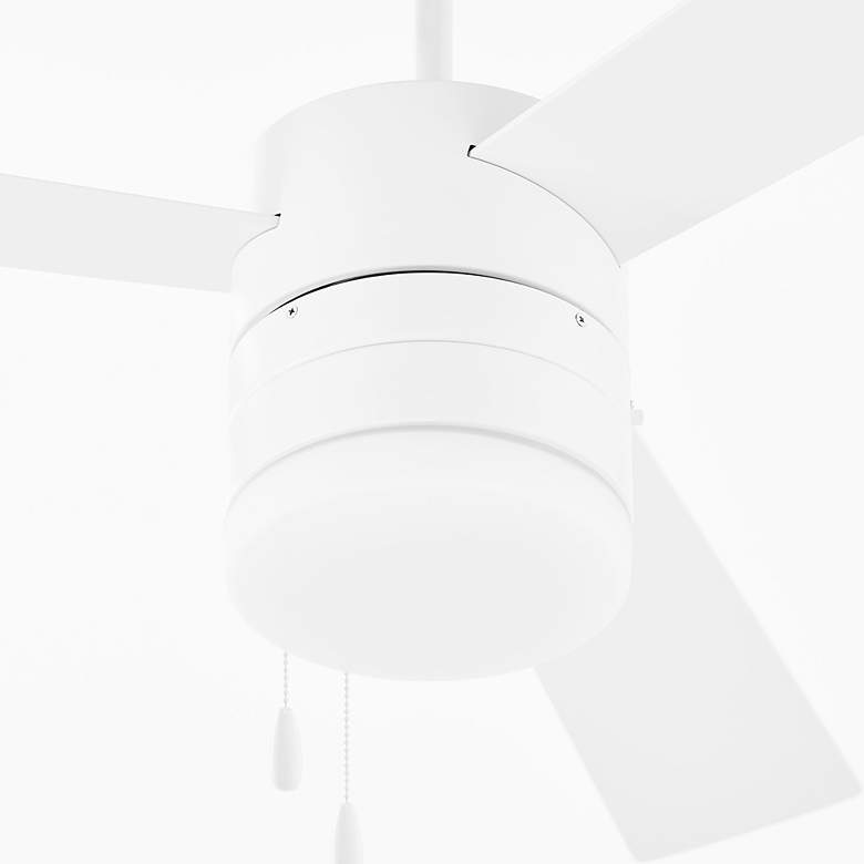 Image 5 52" Oxygen Allegro White Indoor Pull-Chain Ceiling Fan more views