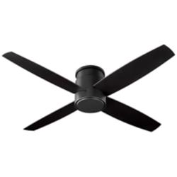 52" Oxygen Olso Black Ceiling Fan