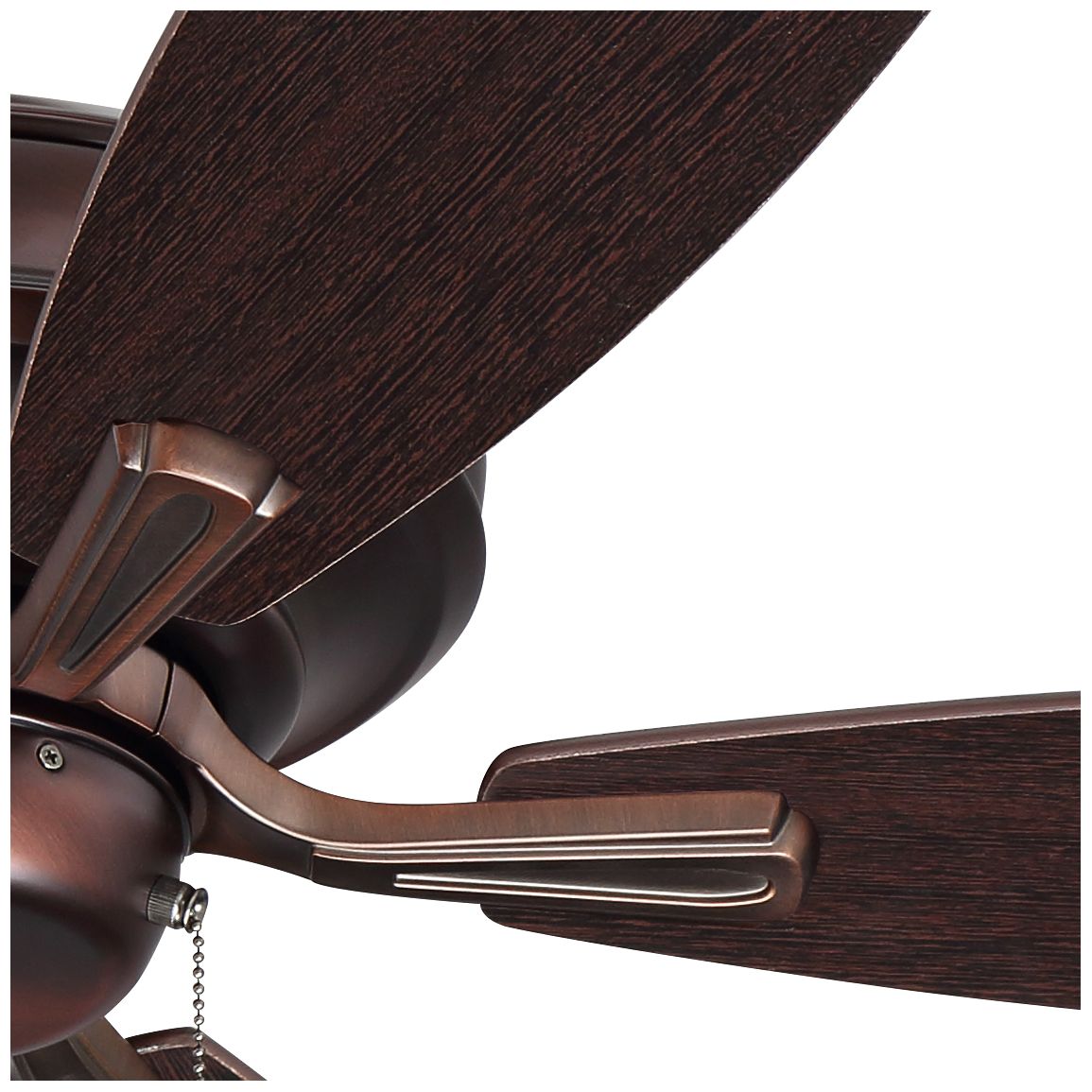 52" Pacific Beach Oil Brushed Bronze Ceiling Fan with Pull Chain 21F41 Lamps Plus