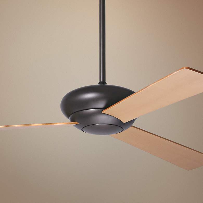 Image 1 52" Period Arts Altus Maple Bronze Ceiling Fan with Wall Control