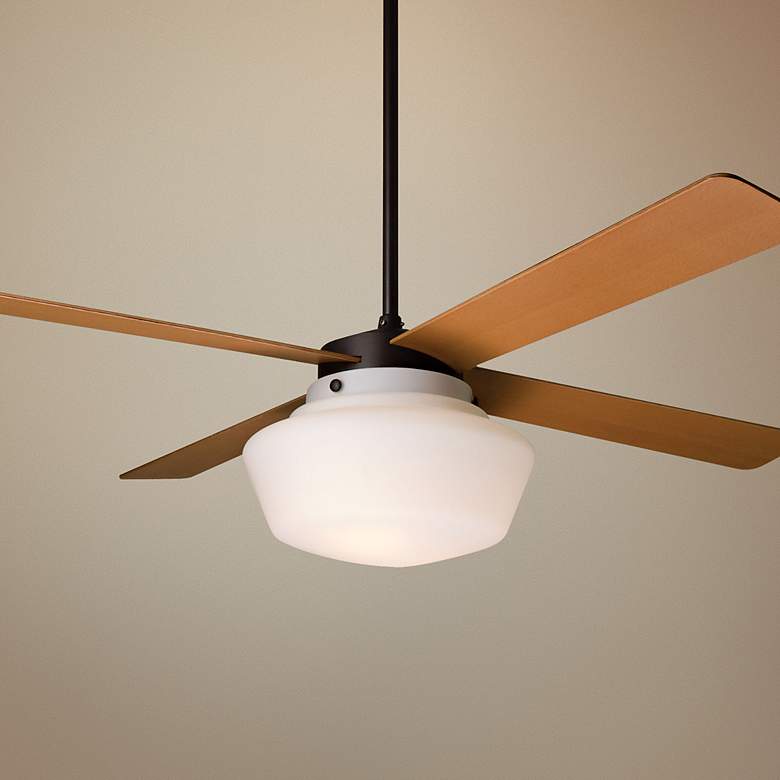 Image 1 52" Period Arts Schoolhouse Ceiling Fan