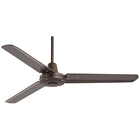 Image2 of 52" Plaza DC Oil-Rubbed Bronze Damp Rated Ceiling Fan with Remote