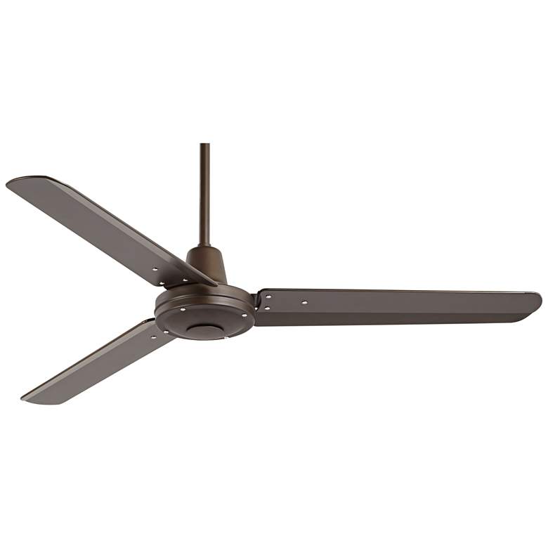 Image 2 52 inch Plaza DC Oil-Rubbed Bronze Damp Rated Ceiling Fan with Remote