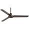 52" Plaza DC Oil-Rubbed Bronze Damp Rated Ceiling Fan with Remote