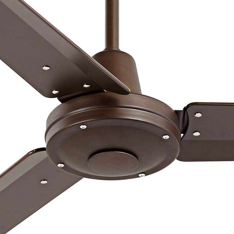 Image 3 52" Plaza DC Oil-Rubbed Bronze Damp Rated Ceiling Fan with Remote more views