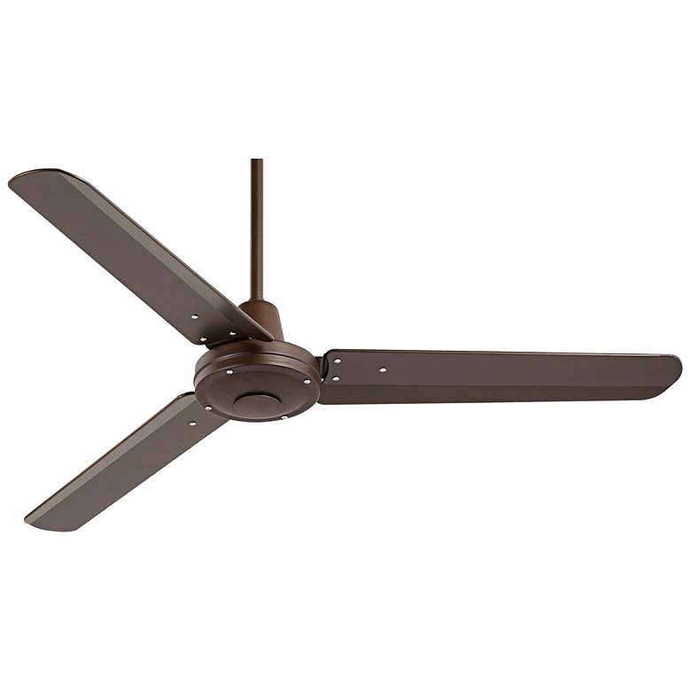 Image 6 52" Plaza DC Oil-Rubbed Bronze Damp Rated Ceiling Fan with Remote more views