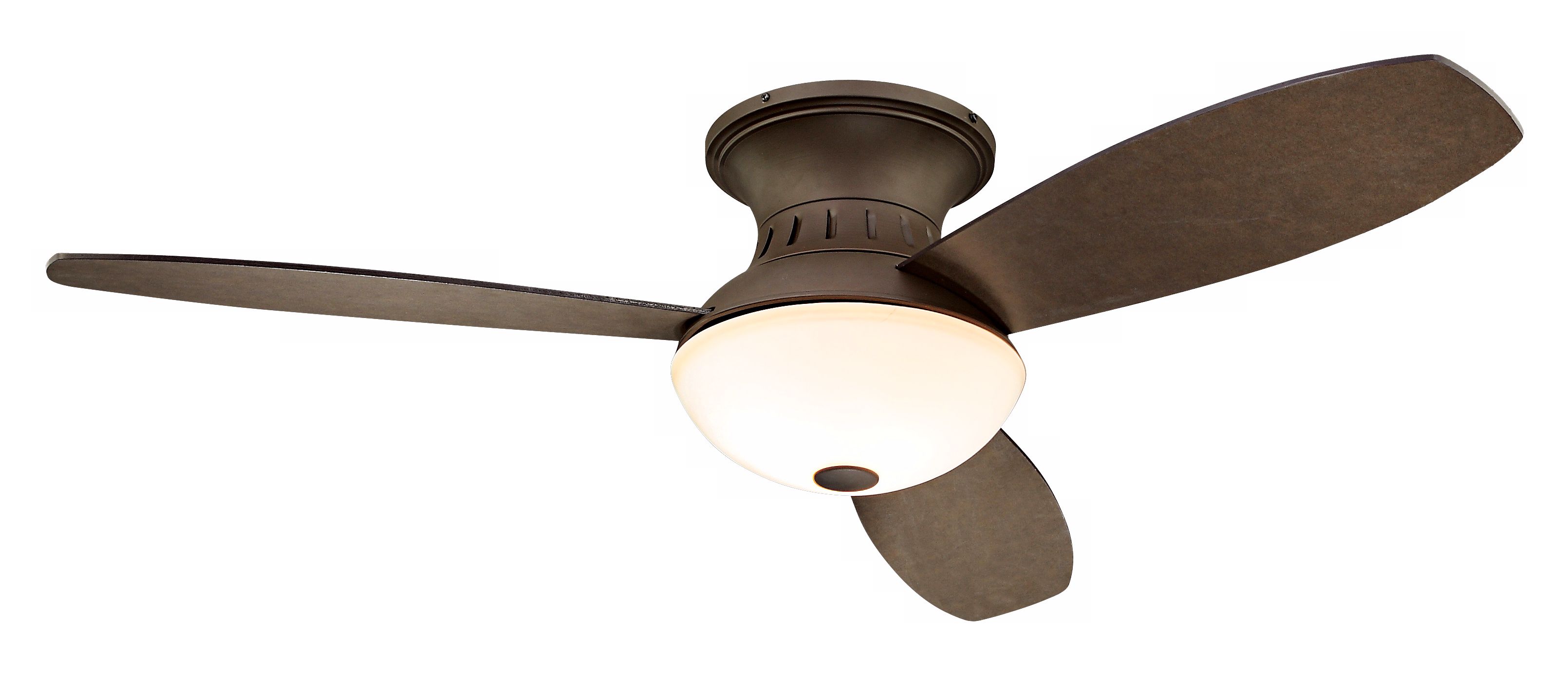52" Possini Euro Encore Bronze Hugger Ceiling Fan