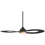 Watch A Video About the 52 Possini Euro Obi Matte Black CCT LED Damp Ceiling Fan with Remote
