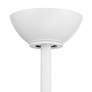 7_52" Possini Euro Obi Matte White CCT LED Damp Ceiling Fan with Remote more views