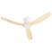 52" Quorum Dayton White and Naturals LED Smart Ceiling Fan