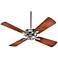 52" Quorum Valor Satin Nickel Ceiling Fan