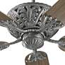 52" Quorum Windsor Toasted Sienna Pull Chain Ceiling Fan