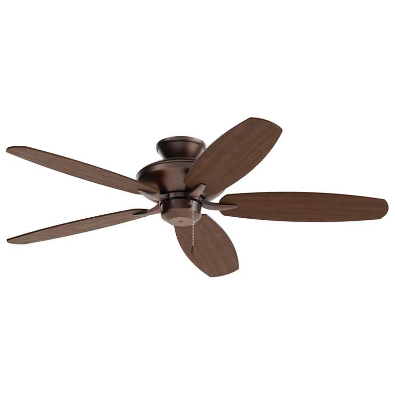 Image 3 52" Renew Bronze DC Ceiling Fan w/ Walnut and Cherry Blades