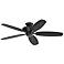 52" Renew Satin Black Ceiling Fan