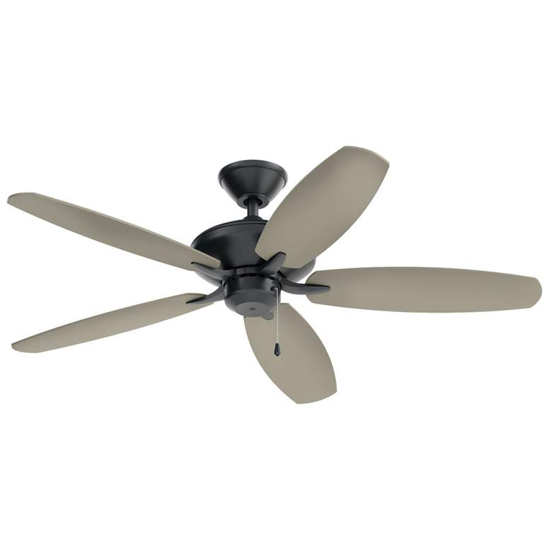 Image 3 52" Renew Satin Black Ceiling Fan more views