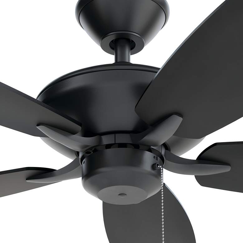 Image 4 52" Renew Satin Black Ceiling Fan more views
