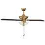 3_52" Savoy House 2-Light Natural Brass Pull Chain Outdoor Ceiling Fan more views