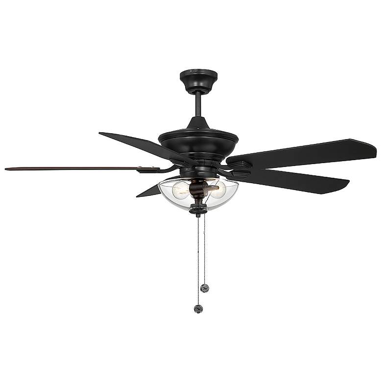 Image 1 52" Savoy House Walen Matte Black LED Ceiling Fan