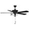 52" Savoy House Walen Matte Black LED Ceiling Fan