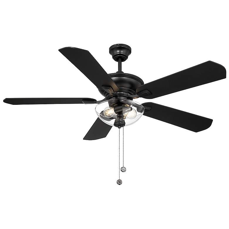Image 4 52" Savoy House Walen Matte Black LED Ceiling Fan more views