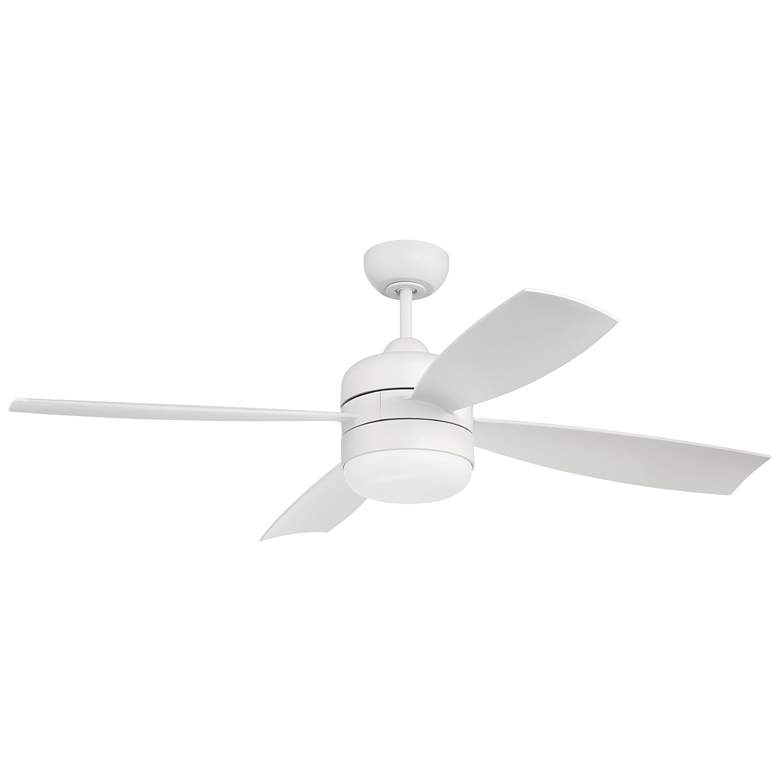 Image 1 52" Sebastion in White w/ White Blades