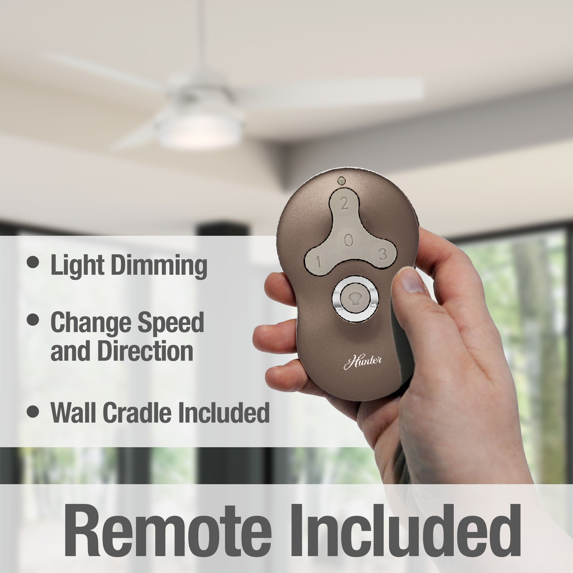 52" Sentinel Fresh White LED Ceiling Fan