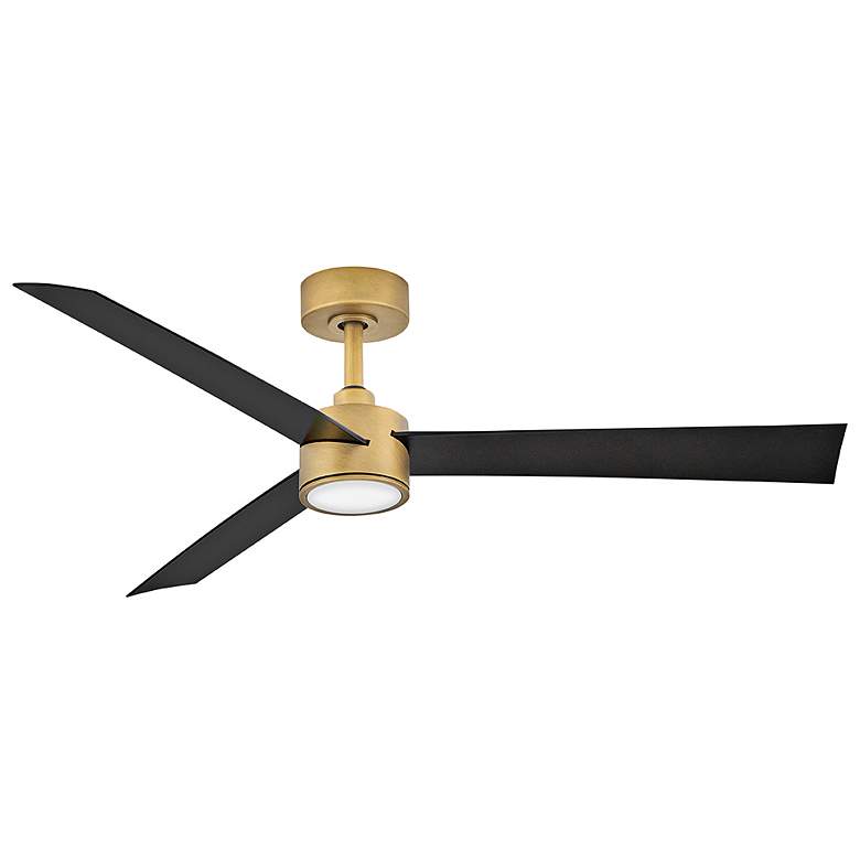 Image 1 52" Speck Heritage Brass LED Smart Ceiling Fan
