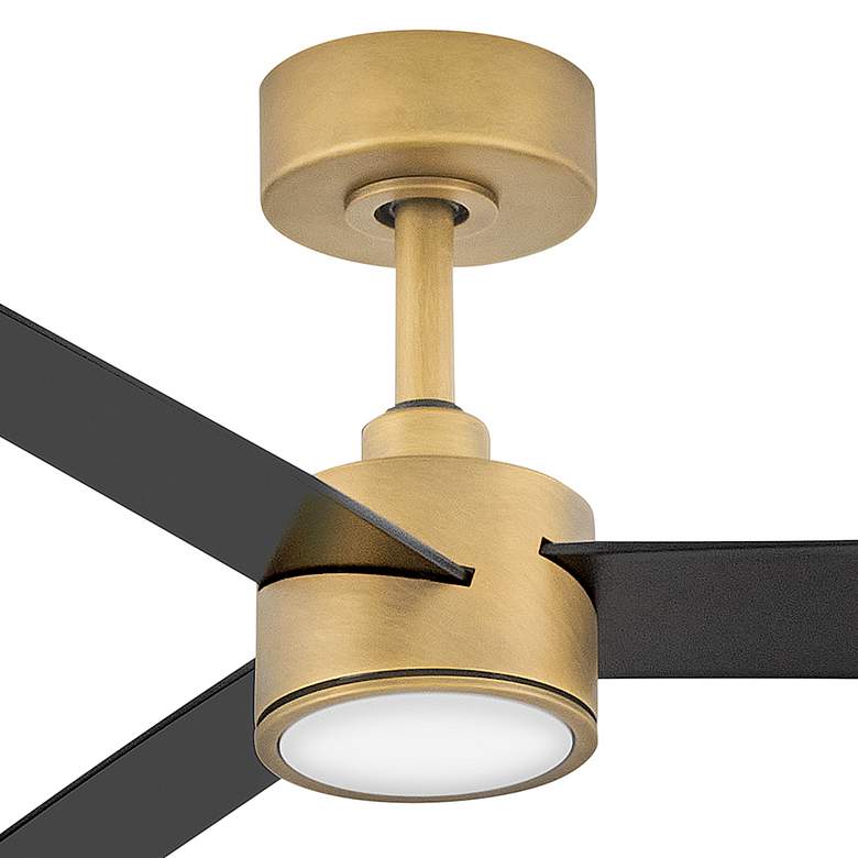 Image 3 52" Speck Heritage Brass LED Smart Ceiling Fan more views