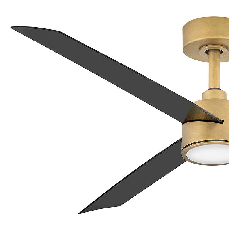 Image 4 52" Speck Heritage Brass LED Smart Ceiling Fan more views