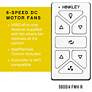 52" Speck Heritage Brass LED Smart Ceiling Fan