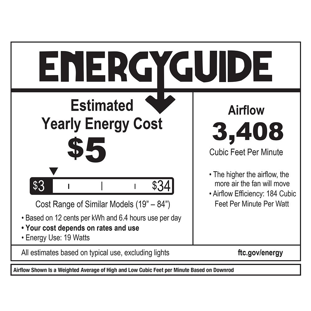 52" Speck Heritage Brass LED Smart Ceiling Fan