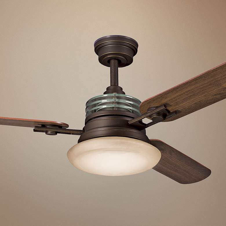 Image 1 52 inch Structures Olde Bronze Ceiling Fan