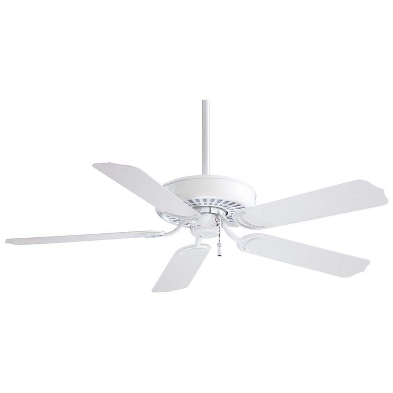 Image 1 52" SUNDANCE WHITE/ IN/OUTDOOR FAN