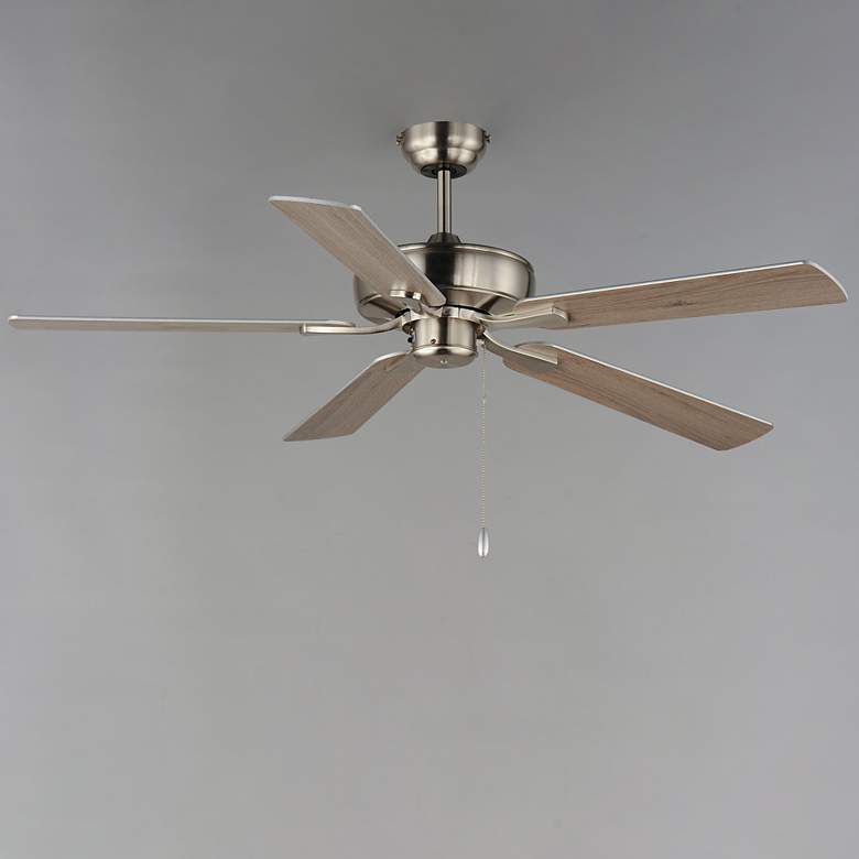 Image 3 52" Super-Max Ceiling Fan - Nickel Satin Nickel more views