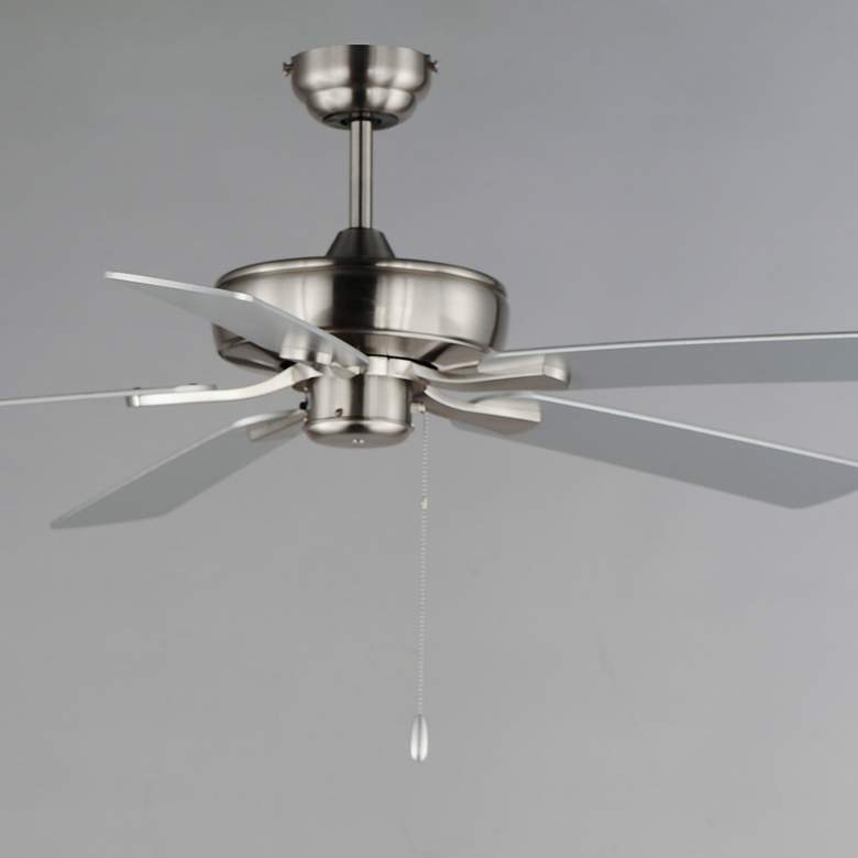 Image 4 52" Super-Max Ceiling Fan - Nickel Satin Nickel more views