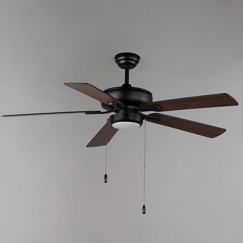 Image 3 52" Super-Max Fan w/ LED Light Kit - Black Black more views