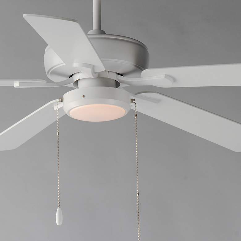Image 4 52" Super-Max Fan w/ LED Light Kit - White Matte White more views