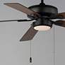 4_52" Super-Max Maxim Black Finish LED Pull-Chain Ceiling Fan more views