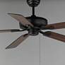 3_52" Super-Max Maxim Brown and Black Finish Pull-Chain Ceiling Fan more views