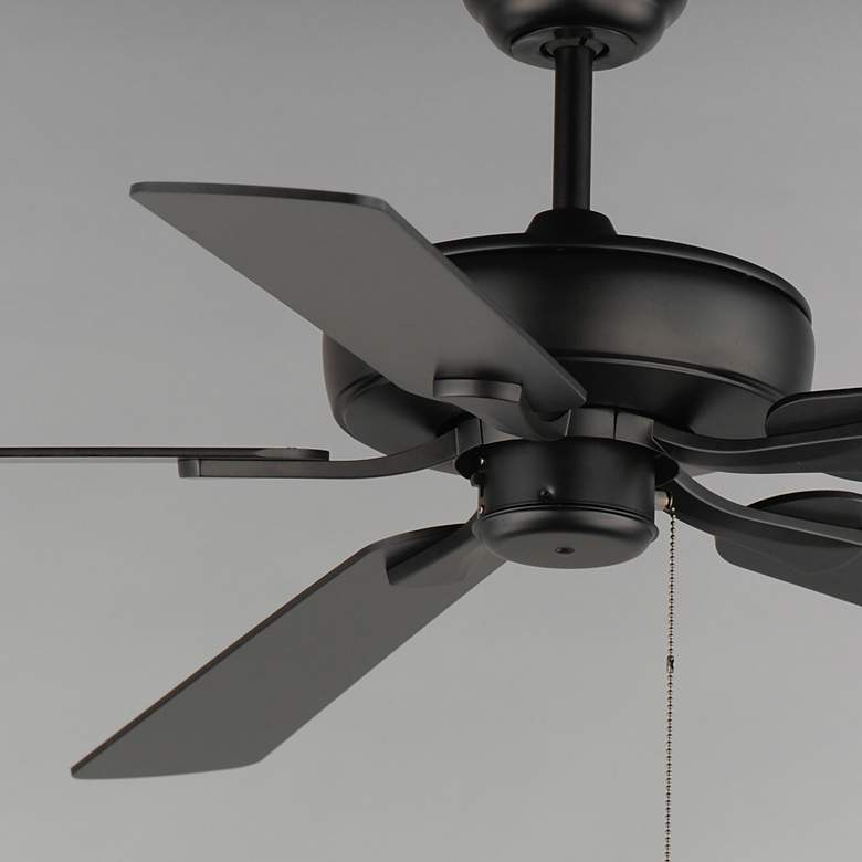 Image 4 52" Super-Max Maxim Brown and Black Finish Pull-Chain Ceiling Fan more views
