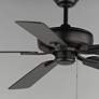 4_52" Super-Max Maxim Brown and Black Finish Pull-Chain Ceiling Fan more views