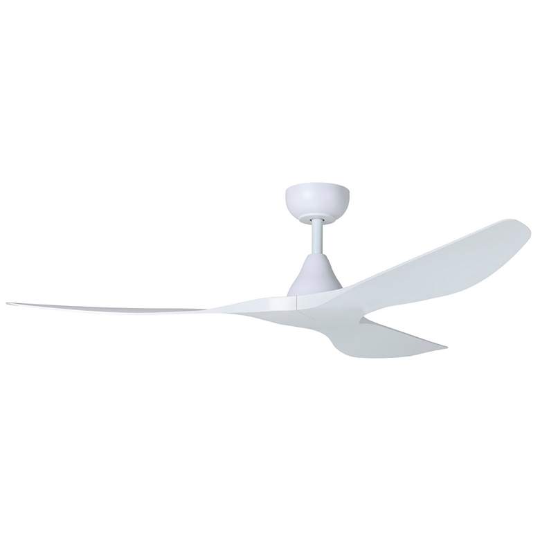 Image 1 52" Surfline Matte White Smart Ceiling Fan