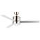 52" Tanker Satin Nickel LED Ceiling Fan